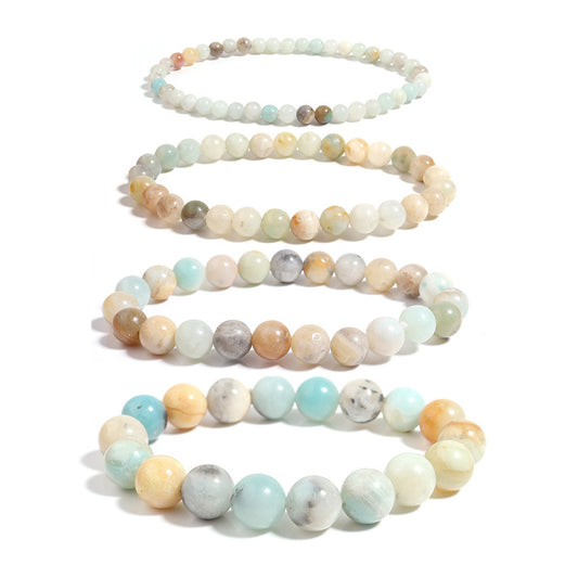 Bohemian Bracelet Colorful Natural Stone Beaded